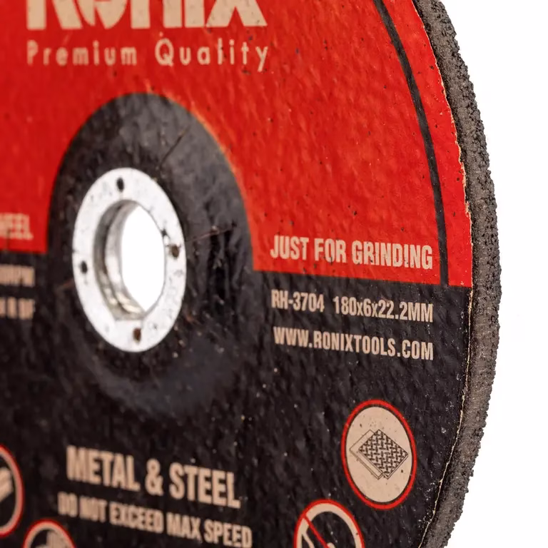 Ronix - Grinding Wheel 180x6x22.2mm 7"*2 - RH-3704 - Image 3