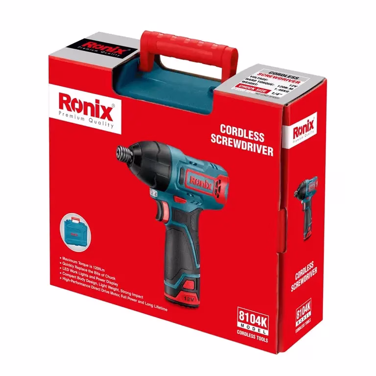 Ronix - 3.67V cordless screwdriver 1.0N.m - 8590 - Image 12