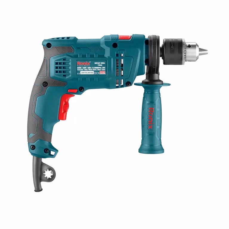 Ronix - Electric Impact Drill kit 650W-13mm-keyed - 2214LK - Image 8